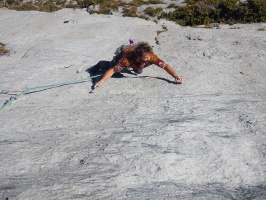 Crack climbing is hard!