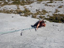 Crack climbing is hard!