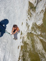 Crack climbing is hard!