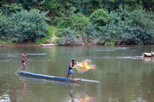 Pêcheurs sur la Moukalaba