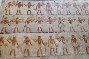 Hieroglyphs at Saqqarah