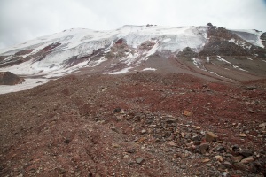 Tulpar kol and surrounding hills