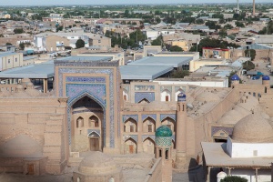 View from the top of Dzhuma Minaret