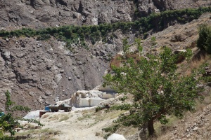 Marble quarry on M41 Rushan to Kala-i-khumb