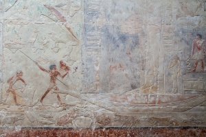 Hieroglyphs at Saqqarah