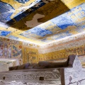 Hieroglyphs, valley of the Kings in Louxor