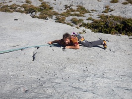 Crack climbing is hard!