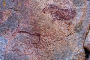 Rock painting in Tsodilo