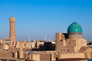 View of Bukhara from the Ark Fortress 